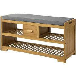 SoBuy Hallway Nature Skoställ 91x45cm