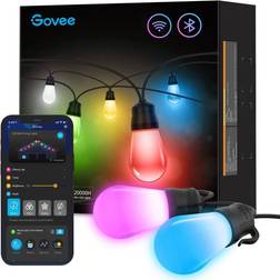 Govee RGBW Black Lysslynge 6 Lamper