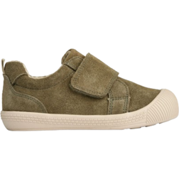 Wheat Kel Velcro Shoes - Dark Green