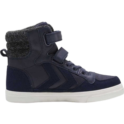 Hummel Jr Stadil Winter High Sneakers - Black iris