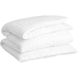 Gant Home Sateen Stripes Duvet Cover White (210x150cm)