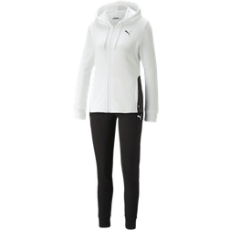 Puma Classic Hooded Tracksuit Women - White