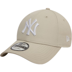 New Era New York Yankees League Essential Stone 9FORTY Adjustable Cap - Cream