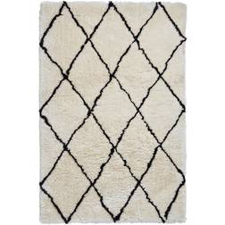 Think Rugs Morocco 2491 White, Black 120x170cm