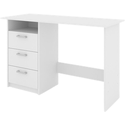 Vicco Meiko White Writing Desk 50x120cm
