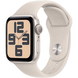 Apple Watch SE (2nd generation), 40mm, GPS, Sport Band Starlight