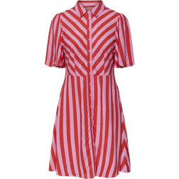 Y.A.S Savanna Shirt Dress - Cyclamen