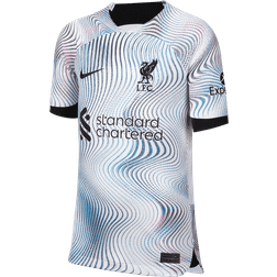 NIKE Kids' Liverpool FC 2022/23 Stadium Away Dri-Fit Soccer Jersey