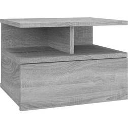 vidaXL 815314 Grey Sonoma Sängbord 31x40cm