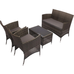 POCOline 598953700 Lounge-Set, 1 Tisch einschl. 2 Stühle & 1 Sofas