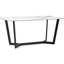 Julian Bowen Olympus White Dining Table 90x160cm