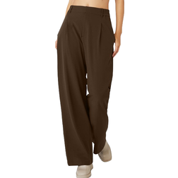 Alo High-Waist Pursuit Trouser - Espresso