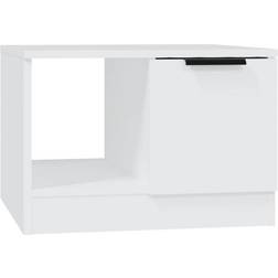 vidaXL Engineered Wood White Soffbord 50x50cm