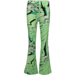 Rosemunde Barbara Kristoffersen Trousers - Green Animal Print