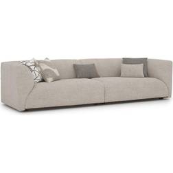 JVMoebel Furnishings Beige Sofa 285cm 4pcs 4 Seater