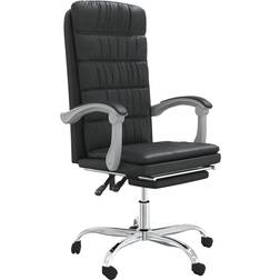 vidaXL Reclining Black Bürostuhl 122cm