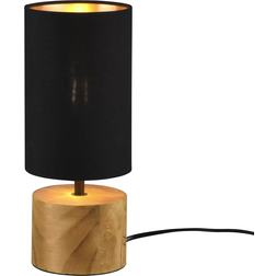 Reality Leuchten Woody Black Bordlampe 30cm