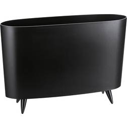 Koziol Milano Cosmos Black Newspaper Rack 12x31.5cm