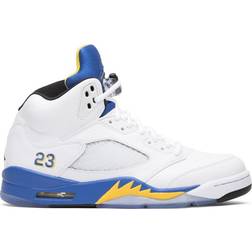 Nike Air Jordan 5 Retro M - White/Varsity Maize/Varsity Royal/Black