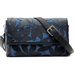 Desigual Flower Crossbody Bag - Blue