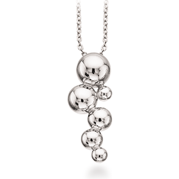 Scrouples Balls Pendant Necklace - Silver