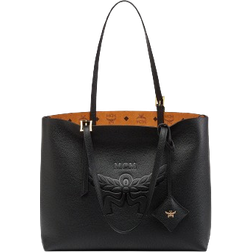 MCM Himmel Medium Shopper - Black