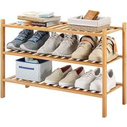 Multi-Function Brown Shoe Rack 68.6x46.4cm