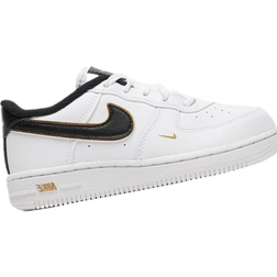 Nike Air Force 1 LV8 M - White/Black/Metallic Gold