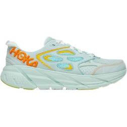 Hoka Clifton Embroidery - Blue Glass/Radiant Yellow