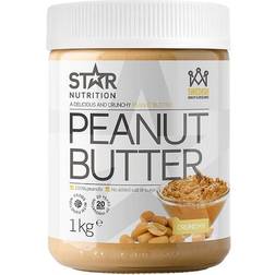 Star Nutrition Crunchy Peanut Butter 1000g 1pack