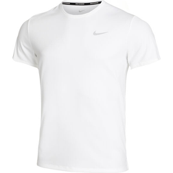 Nike Miler Men's Dri-FIT UV Short-Sleeve Running Top - White