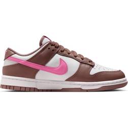 Nike Dunk Low W - Smokey Mauve/White/Playful Pink