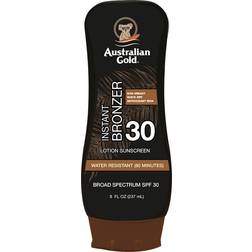 Australian Gold Sunscreen Lotion with Instant Bronzer SPF30 237ml