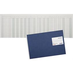 Esselte Journal Book 380x250mm with 11 Double and 5 Single Columns 48 Pages