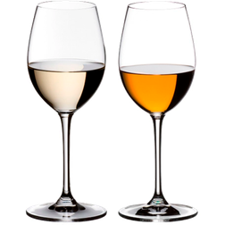 Riedel Vinum Sauvignon Blanc White Wine Glass, Dessert Wine Glass 35cl 2pcs