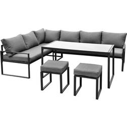 POCOline 595850500 Lounge-Set, 1 Tisch einschl. 2 Sofas