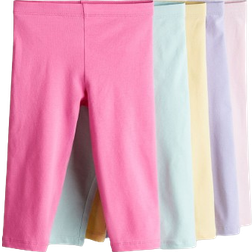 H&M Leggings in 3/4-Länge 5er-pack - Rosa/Hellrosa (0840933017)