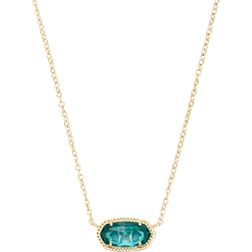 Kendra Scott Elisa Pendant Necklace - Gold/Blue