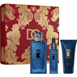 Dolce & Gabbana K Gift Set EdP 100ml + Beard Oil 25ml + Shower Gel 50ml