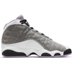 Nike Air Jordan 13 Retro GS - White/Black/Lilac/Metallic Silver