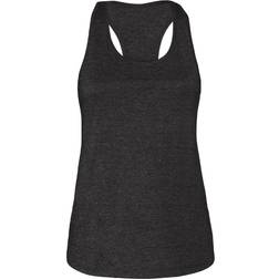 Bella+Canvas Women's Racerback Tank Top - Dark Grey Heather