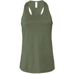 Bella+Canvas Women's Racerback Tank Top - Military Green