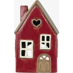 Ib Laursen House Heart Red Lanterne 19cm