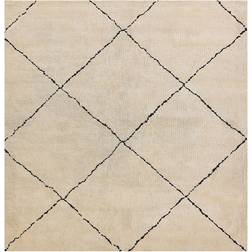 Beliani Mutki Svart, Beige 200x200cm