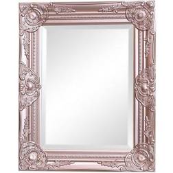 Melody Maison Ornate Rose Gold Wall Mirror 42x52.5cm