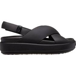 Crocs Brooklyn Luxe Cross Strap - Black