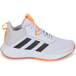 adidas Kid's Ownthegame 2.0 - White/Black/Yellow