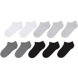 H&M Ankle Socks 10-pack - Light Gray Melange (0589524011)