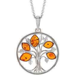 Støvring Design Necklace - SIlver/Orange