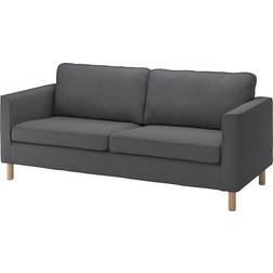 IKEA Parup Vissle Grey Soffa 206cm 3-sits